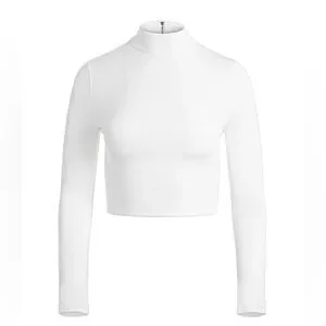 ALICE & OLIVIA DELAINA REVERSIBLE TOP - White, New with Tags